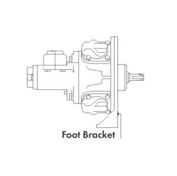 Foot Bracket - Globe Air Motor